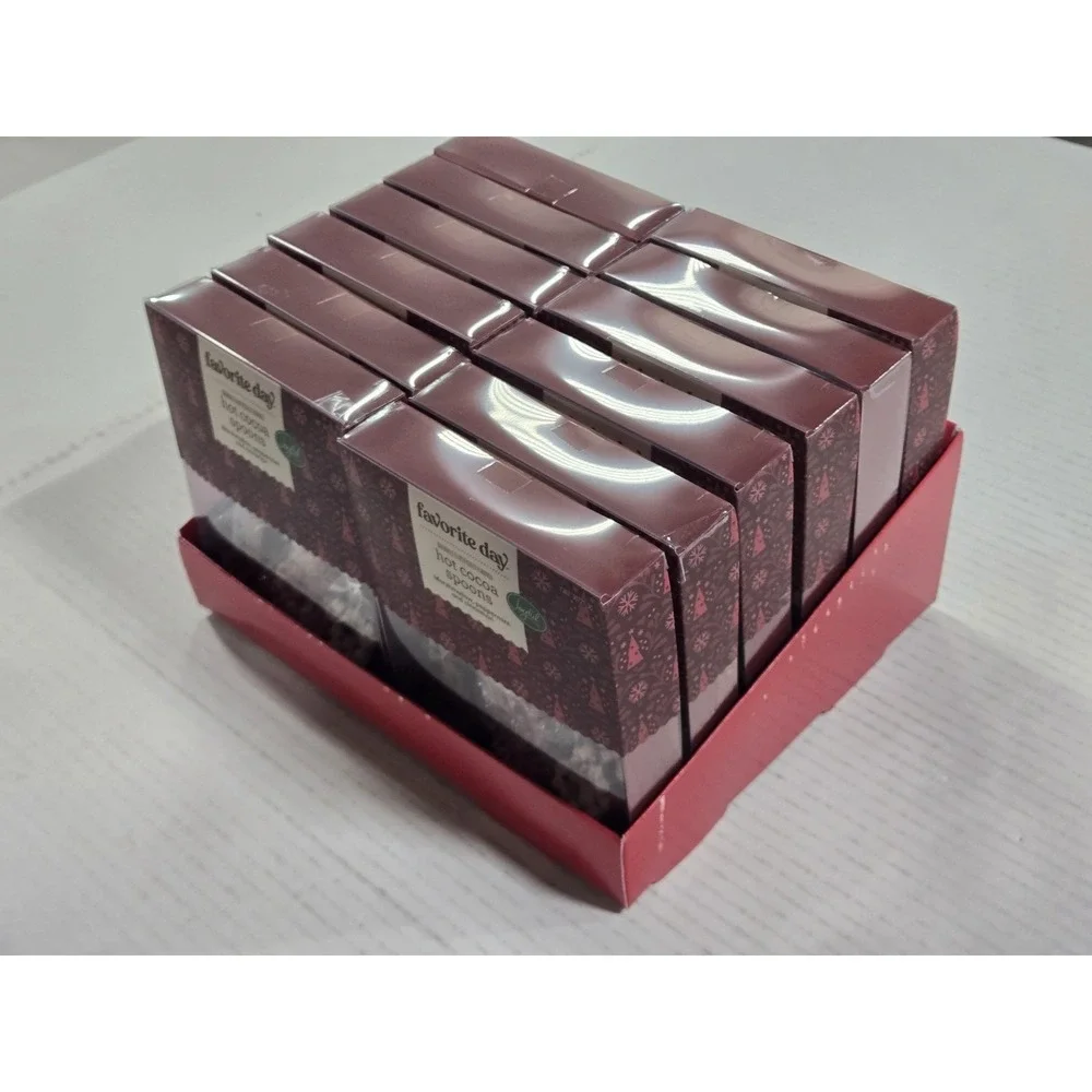 Favorite Day Hot Cocoa Spoons 10 Boxes Marshmallow Peppermint Cinnamon NEW 2026 - Picture 3 of 9